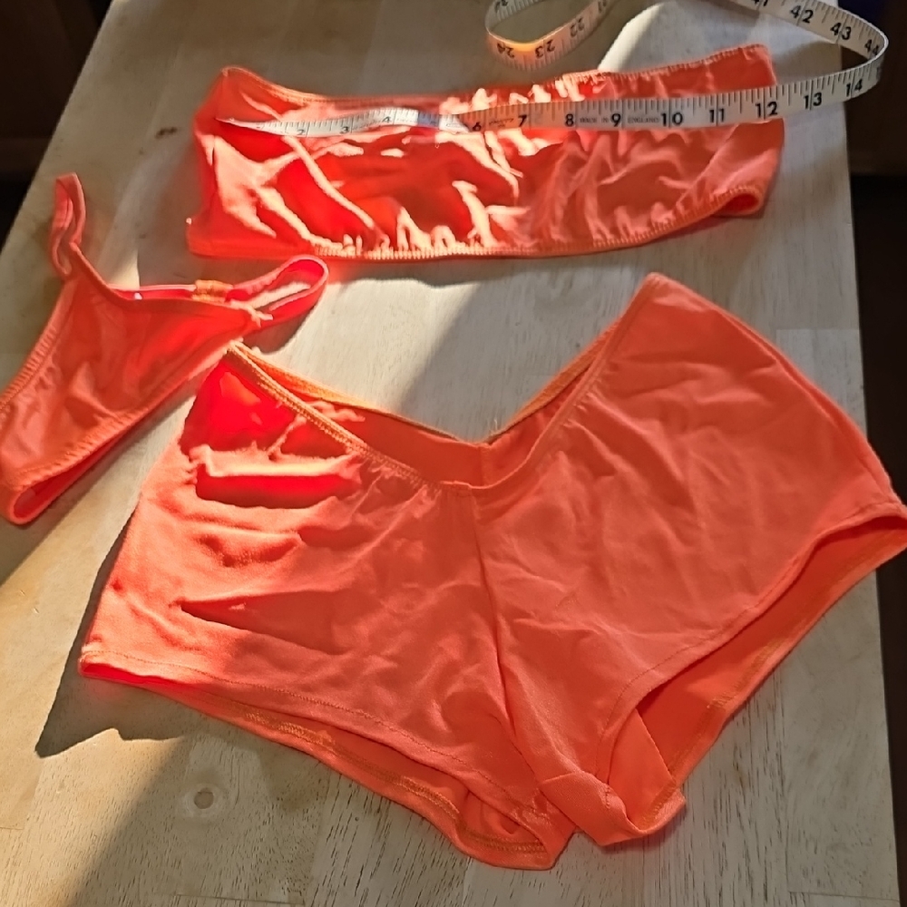 Bright Orange Bikini Set